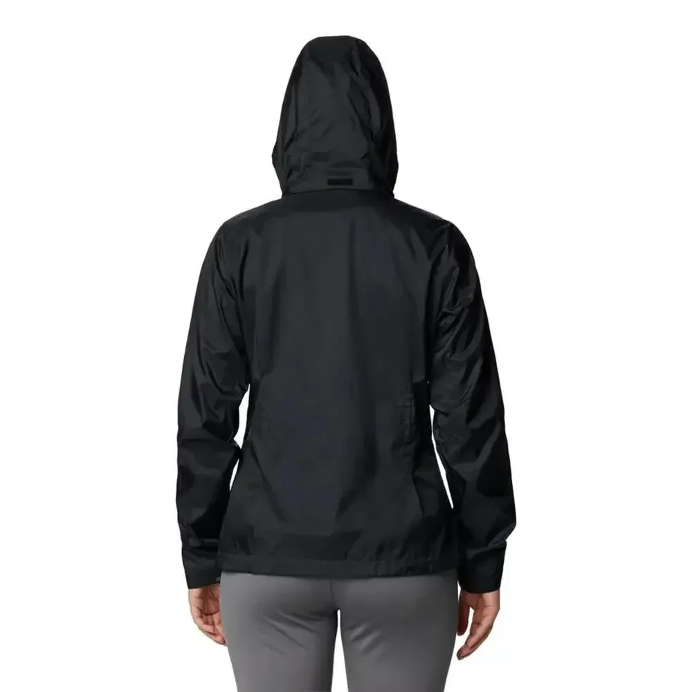 Columbia Women's Switchback III Rain Windbreaker Jacket Black WL0127-01 Size XS - Picture 3 of 11